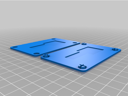 carteira chave suporte okcazure 3d print model - Mito3D