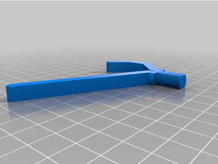 fishing rod holder carphunter j 3d print model - Mito3D