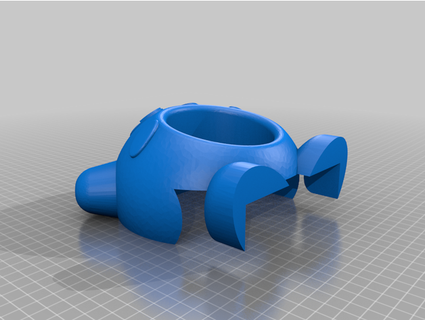 kirby fume extractor - 1255mm remix ebeaton 3d print model - Mito3D
