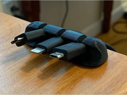 cable manager holder rgoncalves 3d print model - Mito3D