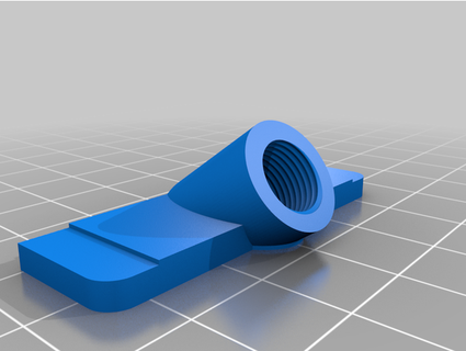 sunlu filadryer filament guide - removeable interceptoriii 3d print model - Mito3D