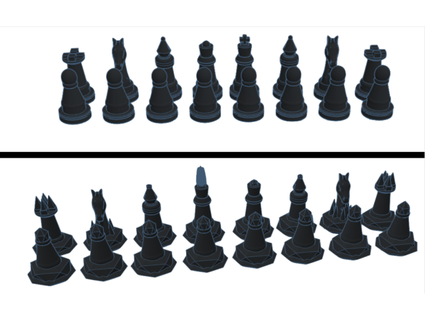 chess super chess kovadave  3d print model - Mito3D