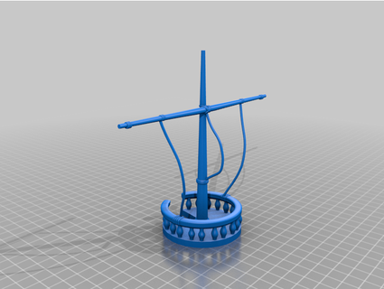 crow's nest seperated crixiss 3d print model - Mito3D