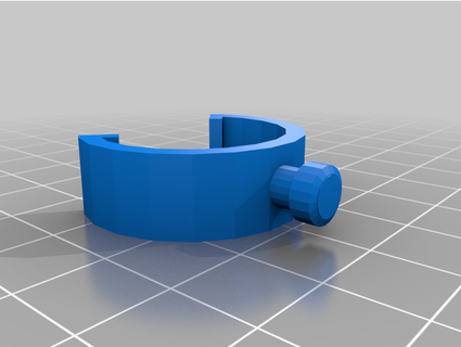 fish tank heater clip dfredell 3d print model - Mito3D