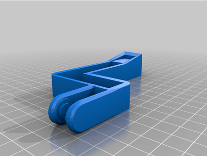 filament bearing arm guide ender 3 edesign20 3d print model - Mito3D