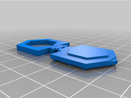 lian li lancool 2 power button cover thegrimfew2 3d print model - Mito3D