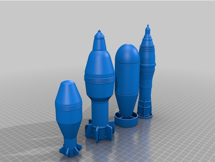 bomba collezione 13 rrwerft 3d print model - Mito3D