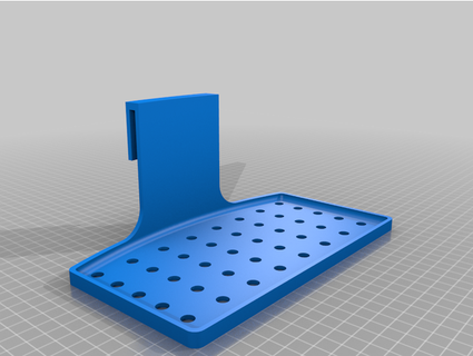 porte savon gießen Dusche kreisförmig Seife Halter Unterstützung go20fr 3d print model - Mito3D