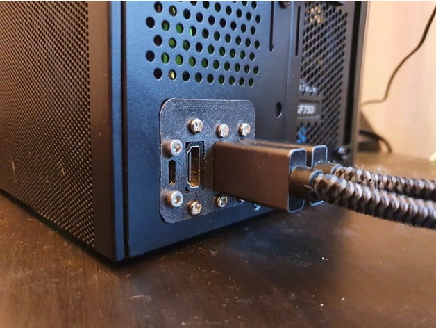 exibição cabo porta suporte ssupd meshlicious n1klas 3D print model - Mito3D