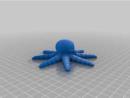 3d slash octopus v55 twosticks64 3d print model - Mito3D