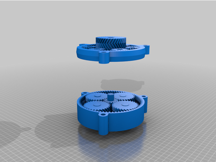 planetary gears dr red md 3d print model - Mito3D