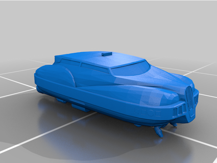 korben taxi - fifth element jimjimjimmyjim 3d print model - Mito3D