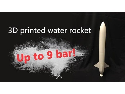 3d printed water rocket saiga3d 3d print model - Mito3D