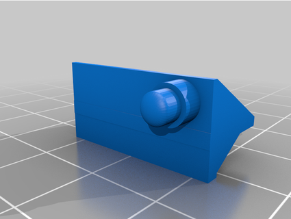 gamecube couvercle charnière levelrage 3d print model - Mito3D