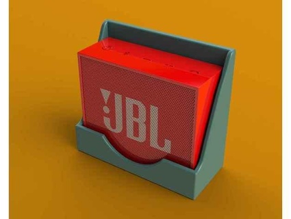 jbl go support bathroom wall foltranm 3d print model - Mito3D