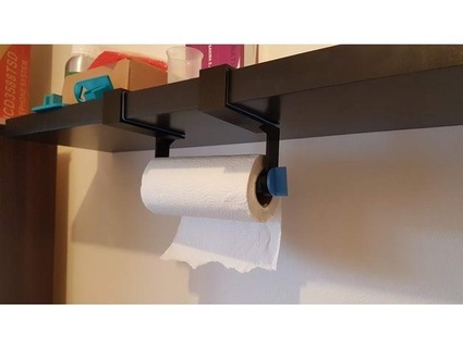 paper towel holder 38mm shelf windrunneruy 3d print model - Mito3D