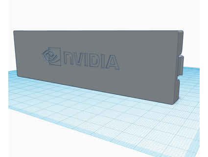 nvidia 525in drive slot cover rasungod0 3d print model - Mito3D