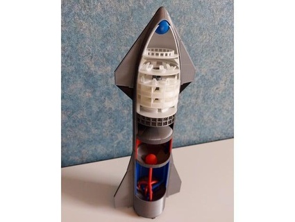 starship cutaway saiga3d 3d print model - Mito3D