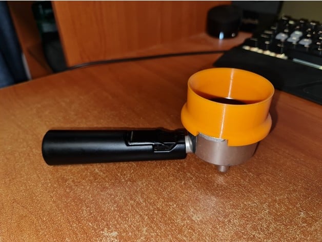 porta filla - portafilter coffee ground guard whai 3D print model - Mito3D