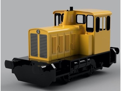 galo industrial manobra locomotiva ho escala 1 87 s6mont 3d print model - Mito3D