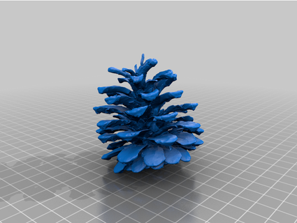 pine cone nidoten 3d print model - Mito3D