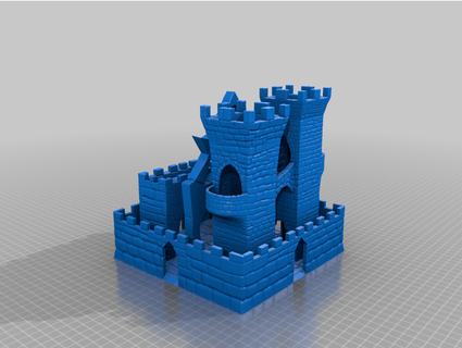 castle lacabra 3d print model - Mito3D