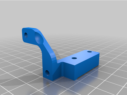 modified mdd v13 bltouch mounting bracket beepdog 3d print model - Mito3D