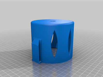 Schwimmbad Tasse Halter Unterstützung Malvenfledermaus 3d print model - Mito3D