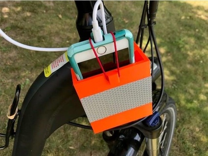 rad Leistung Bike Zelle Telefon Halter Unterstützung Atem 3d print model - Mito3D
