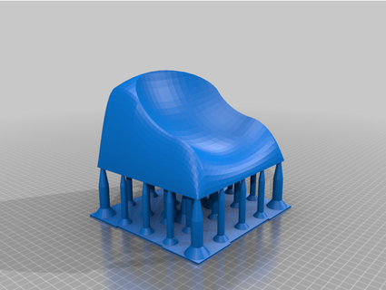 Chicago derin tabak klavye tuşları şoggot 3d print model - Mito3D