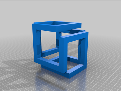infinito cubo re3define 3d print model - Mito3D