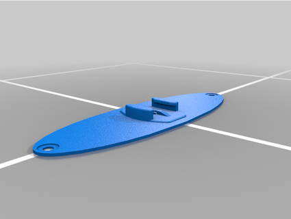 pelican kayak gopro mount eltumbleweed 3d print model - Mito3D