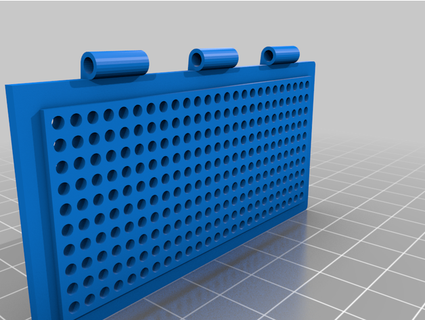 perferated box ristlin 3d print model - Mito3D