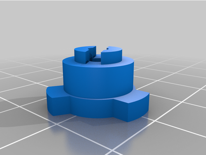 Telesin Aluminium Legierung Stativ schonen Schließfach Nickelsound 3d print model - Mito3D