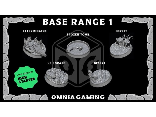 jogos base alcance antevisão omnia gaming 3D print model - Mito3D