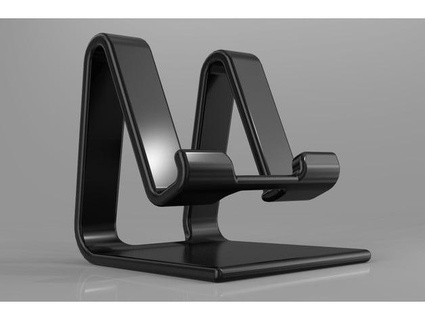 curvy phone tablet stand mountkosiosko 3d print model - Mito3D