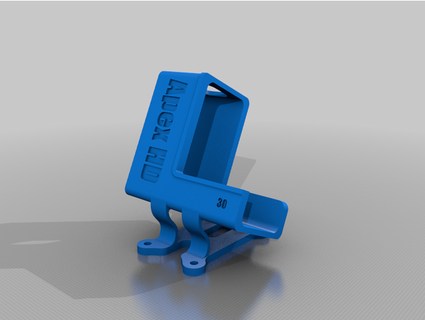 impulserc apéndice hd gopro héroe 8 montar fpday 3d print model - Mito3D