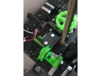 apoyo capteur tección aleta filamento verter ender 3 Pro leswiss 3d print model - Mito3D