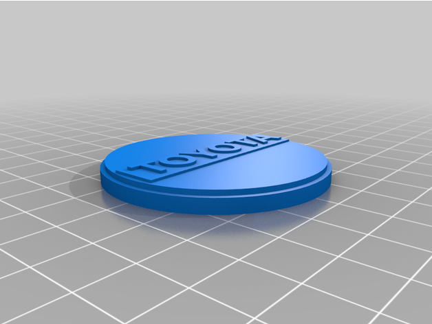toyota stout badge gerrit46 3D print model - Mito3D