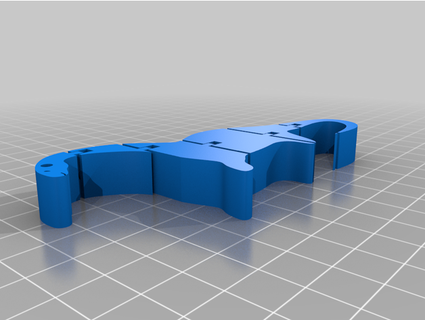 Dino flexi Spielzeug hyprprintz 3d print model - Mito3D