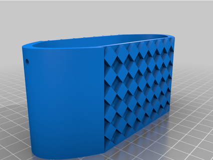 kubisch Textur Korb Hüpfball 3d print model - Mito3D
