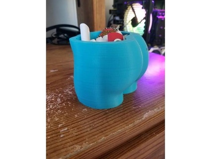 booty cup thephard 3d print model - Mito3D