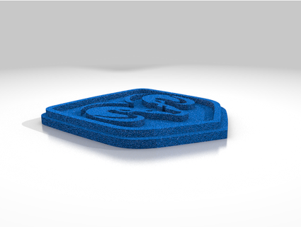 Esquive logo porte clés Thépard 3d print model - Mito3D