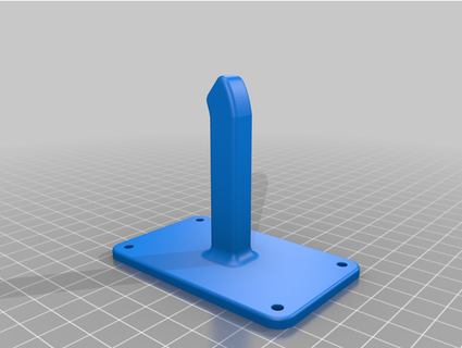 recurve bow wall hook zentradr 3d print model - Mito3D