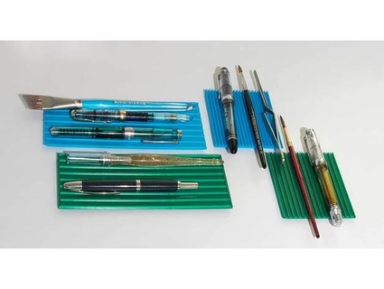 pen brush tool tray customizer ccox  3d print model - Mito3D