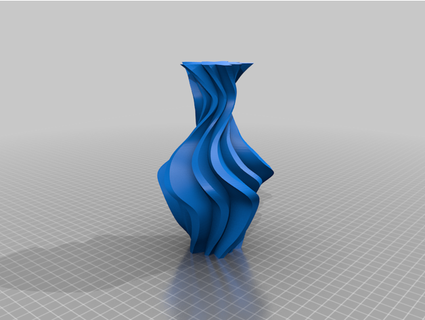 vase 524 steve 3d print model - Mito3D