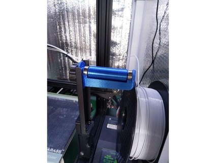 anycubic mega zero small hole filament spool holder bearing noxovy 3d print model - Mito3D