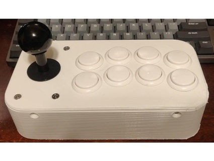 10 button joystick - ender 3 printable butter meister 3d print model - Mito3D