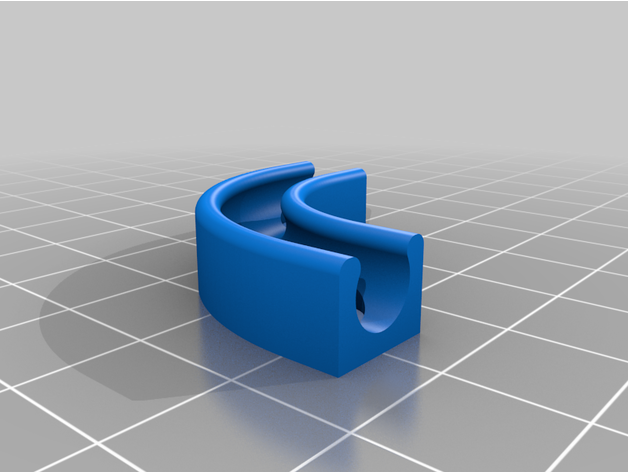 montagem suporte 90 graus plástico tubulação 1 4 6 mm netopsihunter 3D print model - Mito3D