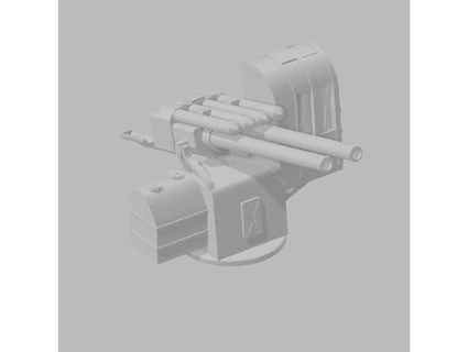 Japonca 127 cm 40 tip 89 deniz aa tabanca 1 250 m miller 97 3d print model - Mito3D